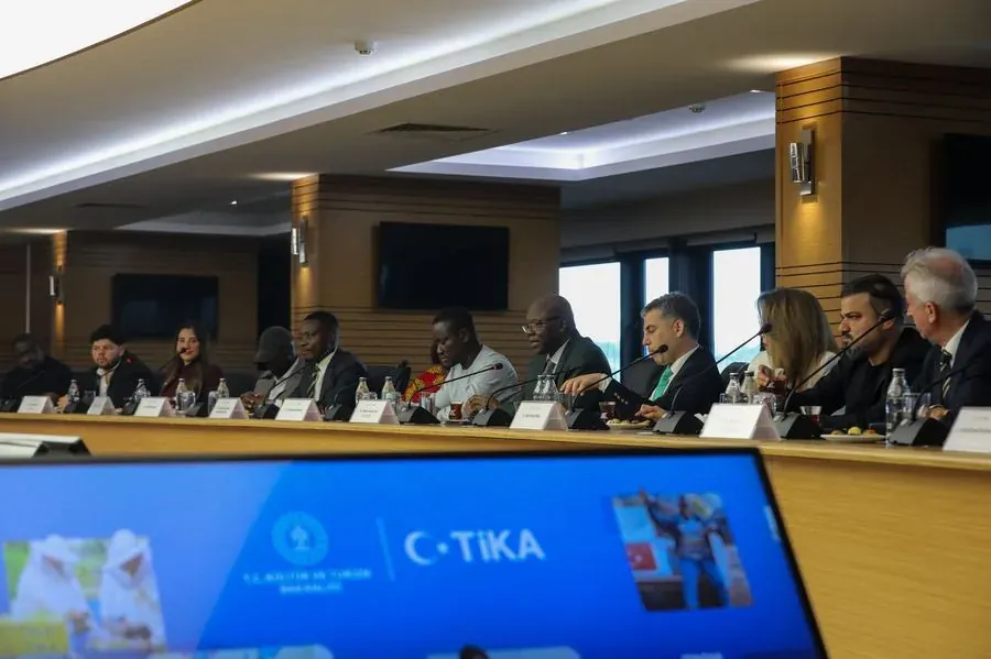 Official meeting with TİKA President Abdullah Eren and the Ghanaian trade and investment delegation, Ankara